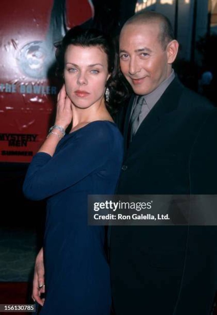 Debi Mazar and Paul Reubens (PeeWee) peewee debimazar Paul Reubens