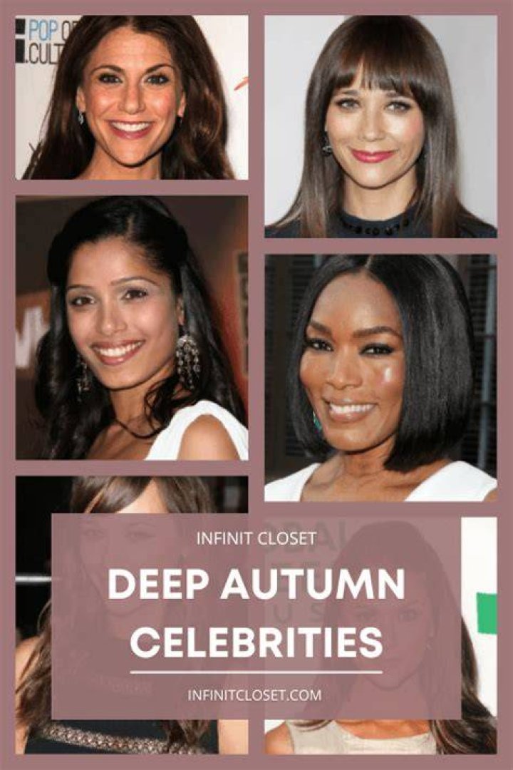 Deep Autumn Celebrities InfinitCloset