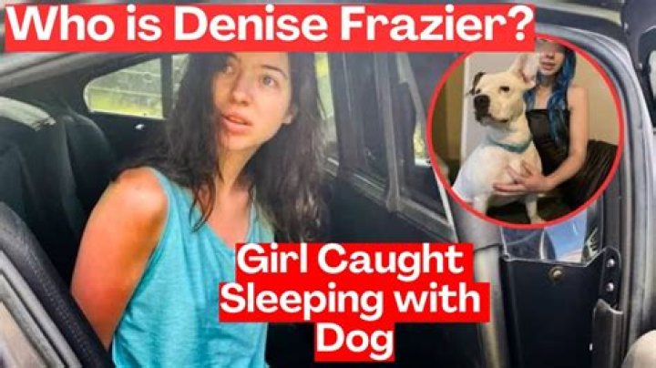 Denise Frazier Dog Video Mississippi Woman Who Allegedly Had Sex With