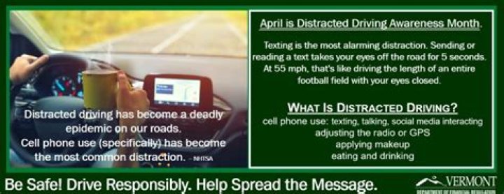 DistractedDriving Vermont Law TV
