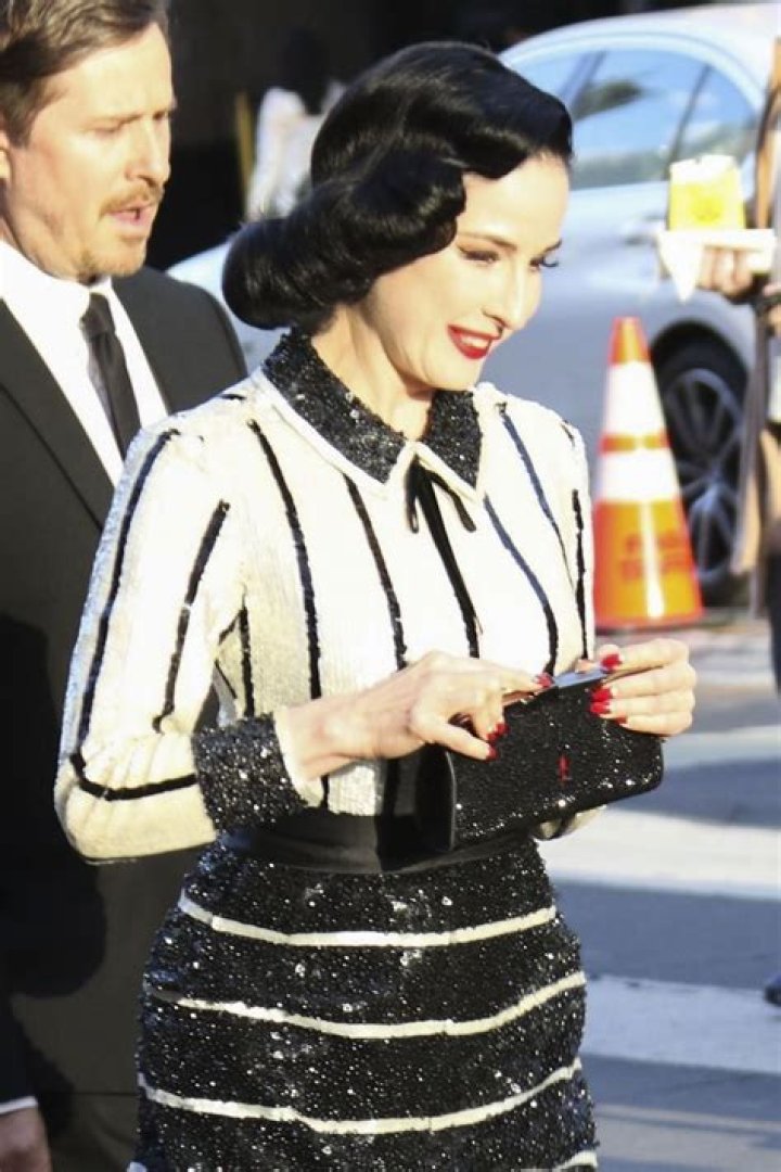 DITA VON TEESE Arrives at Her Hotel in New York 12/03/2015 HawtCelebs