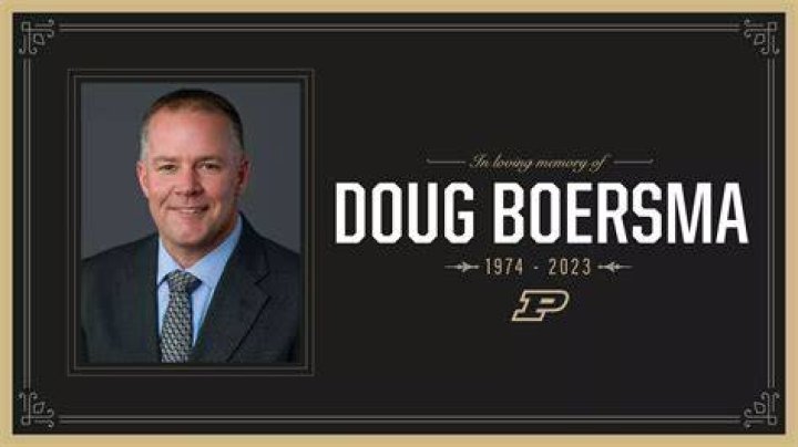 Doug Boersma Purdue Senior Associate Athletics Director Tragically Died