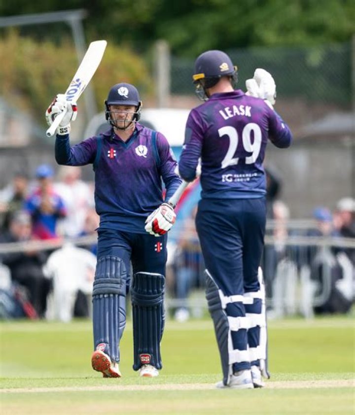 Douglas Barr Cricket Scotland