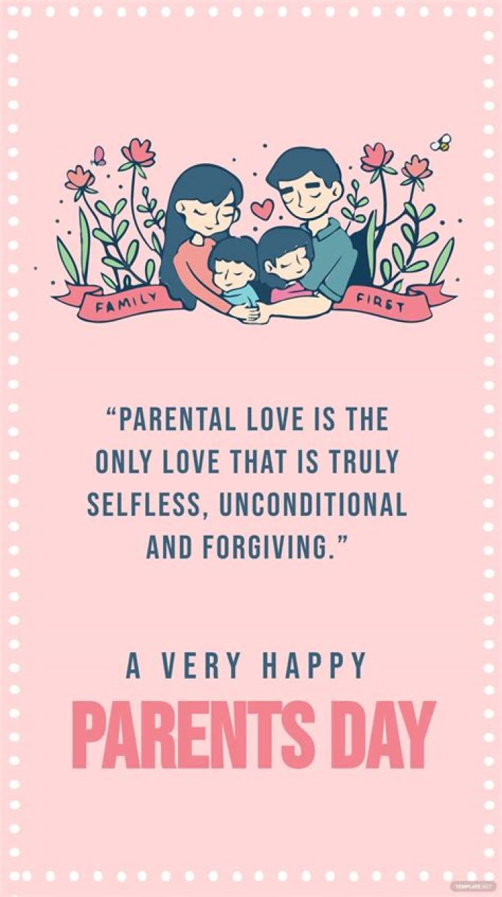 Download Celebrating The Unsung Heroes, Happy Parents' Day Wallpaper