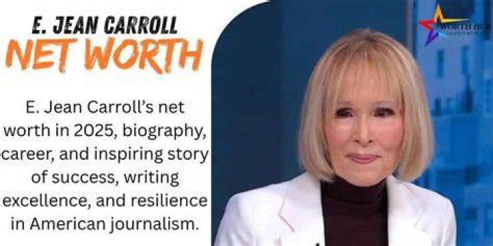 E Jean Carroll net worth How much is she worth?