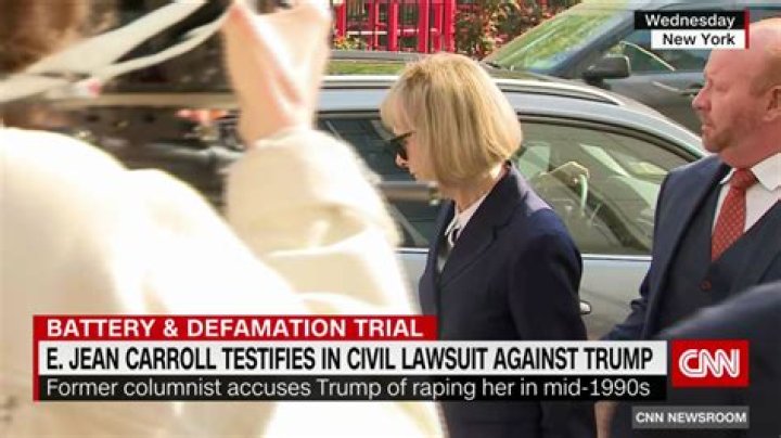E. Jean Carroll testifies in her lawsuit trial that Trump raped her NPR