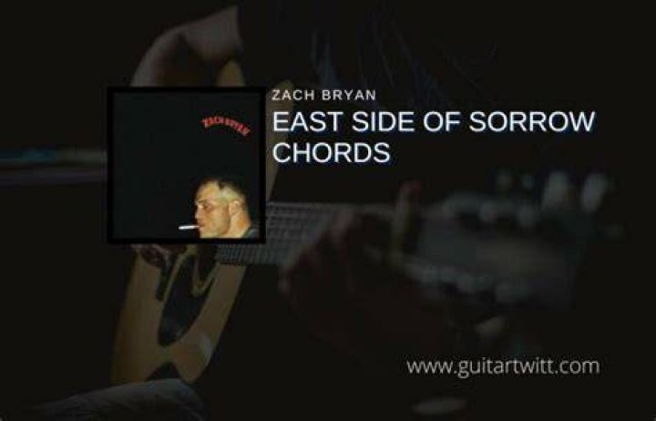 East Side Of Sorrow Chords By Zach Bryan Guitartwitt