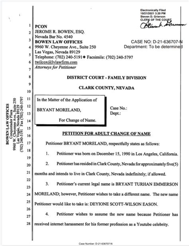 EDP445 Name Change Law Court Documents Masters At Work Free