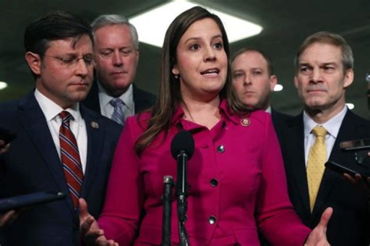 Elise Stefanik poised to replace Liz Cheney in House GOP leadership