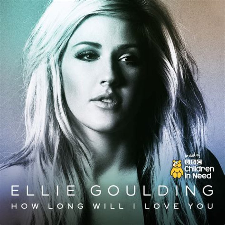 Ellie Goulding How Long Will I Love You Lyric Art Poster Print A4 A3