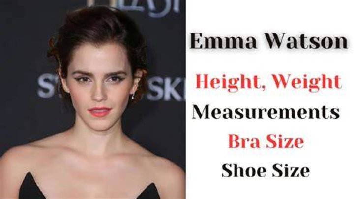 Emma Watson Measurements Height, Weight, Bra, Breast Size & More
