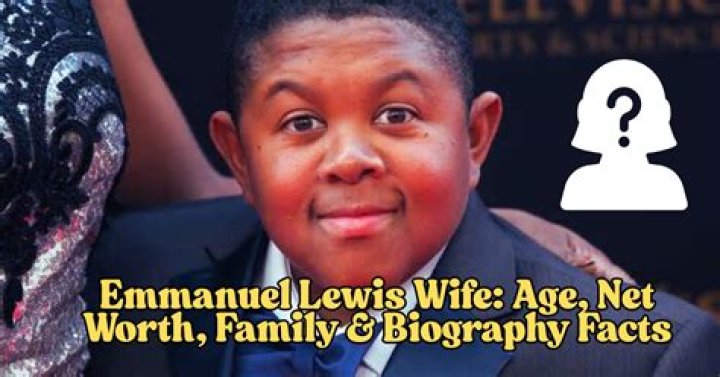 Emmanuel Lewis Biography Net Worth, Children, Married Wife, Age