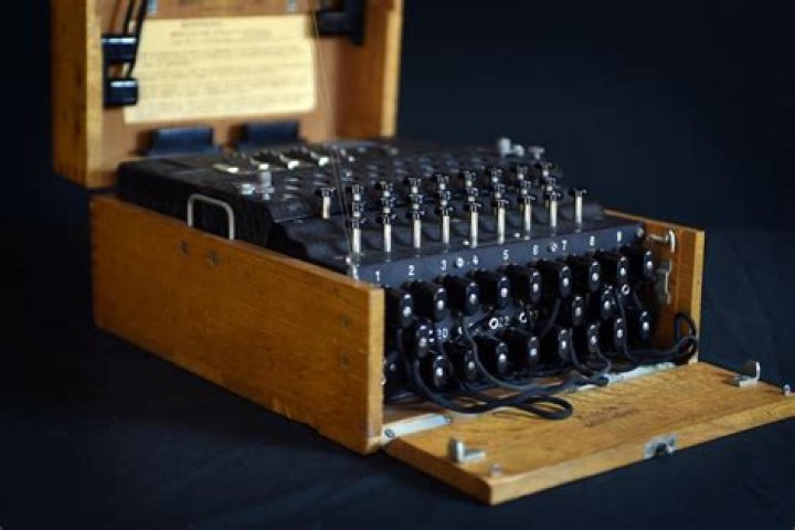 Enigma machine goes on display at The Alan Turing Institute The Alan