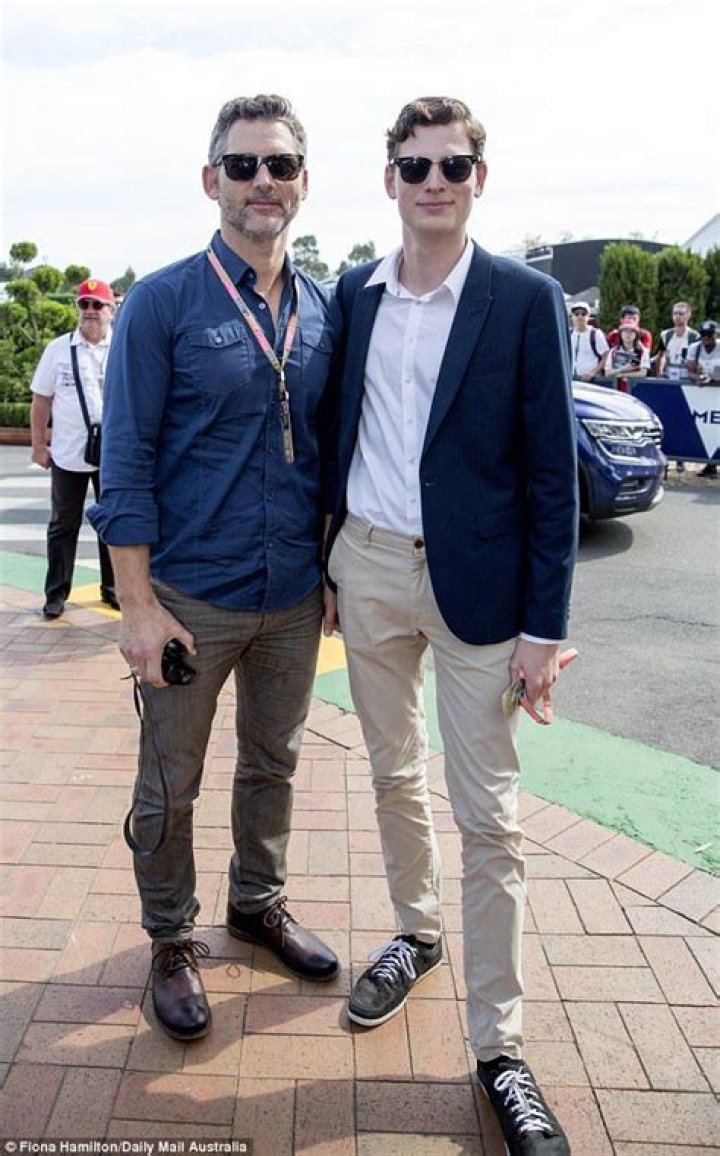 Eric Bana at Australian Grand Prix with lookalike son Daily Mail Online