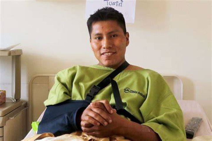 Erwin Tumiri venci&oacute; a la muerte en cielos colombianos y en una ruta