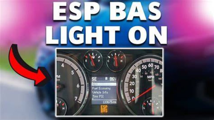 ESP BAS Light What It Means And How To Fix It