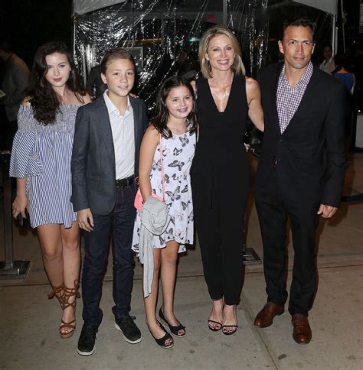 Every Time Amy Robach's Daughters Publicly Supported Andrew Shue After