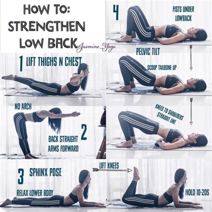 Exercises To Strengthen Your Lower Back Spine Exercise