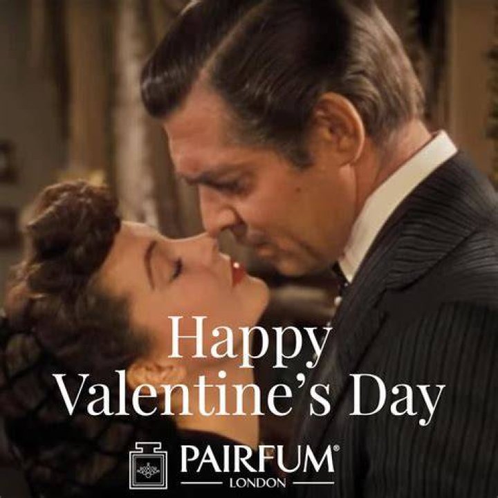 Famous Kisses on Valentine's Day PAIRFUM London