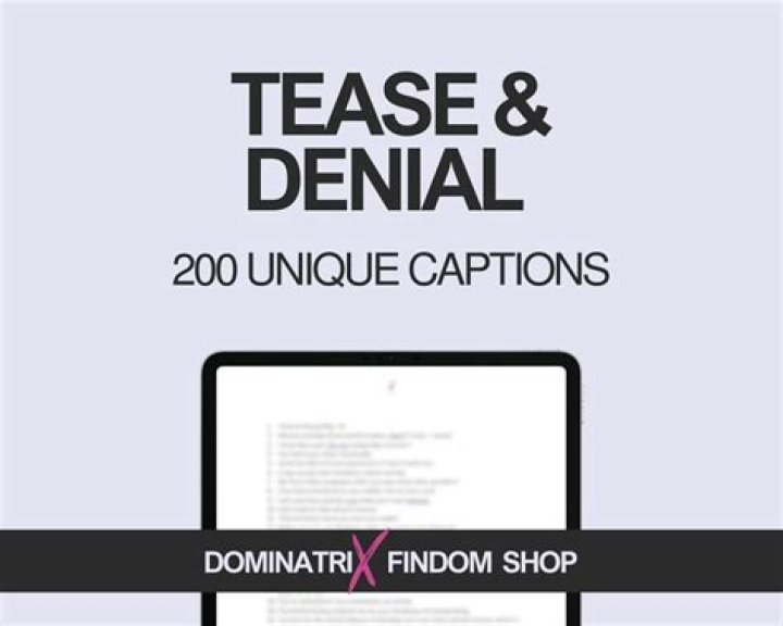 Fantastic Teasing And Denial Captions of all time Don't miss out!