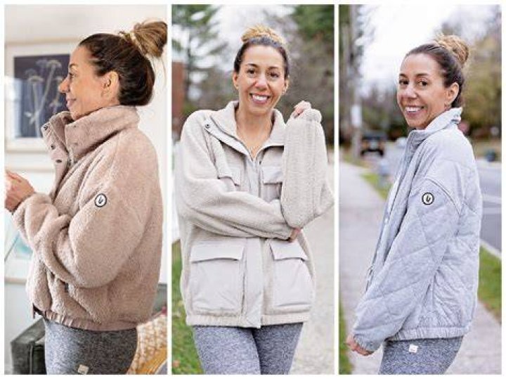 Fashion Look Featuring vuori Jackets and Chaser Tshirts by