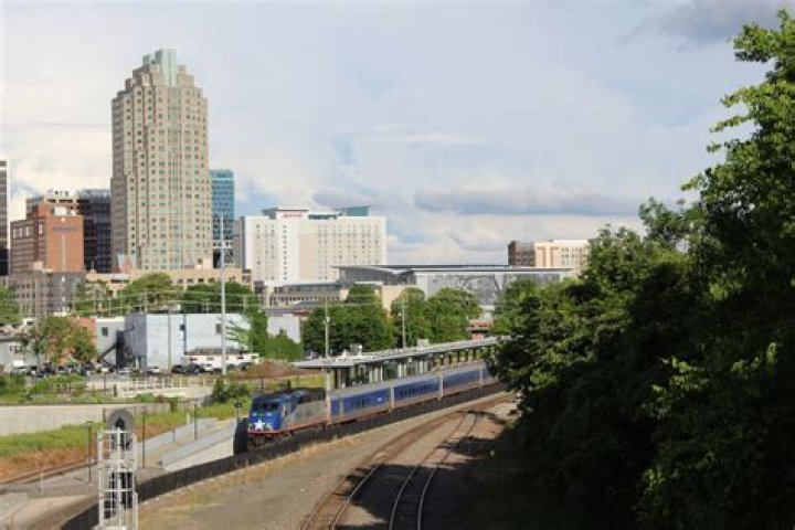 First Amtrak train leaves Raleigh's new Union Station