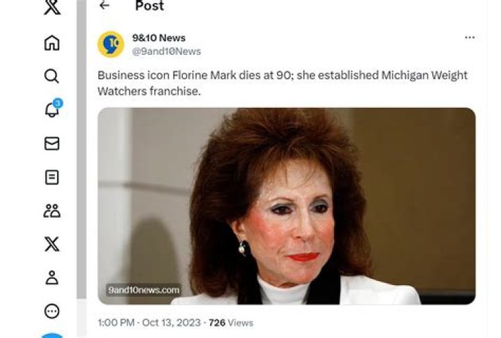 Florine Mark Wikipedia & Age Family & Net Worth 2023