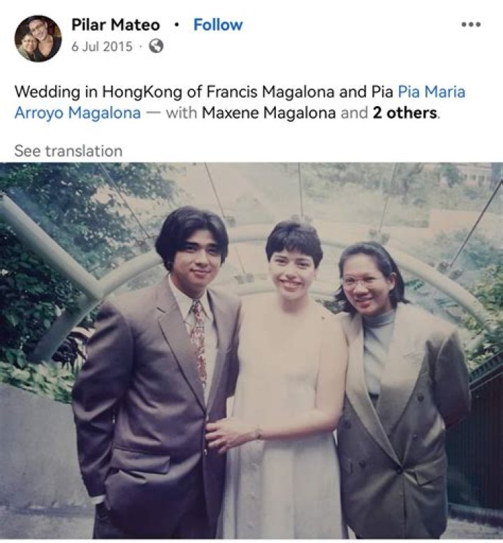Former publicist of Francis M shows wedding photo of master rapper with