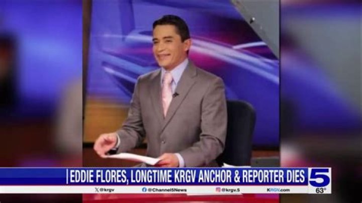 Former Valley news anchor Eddie Flores&rsquo; death stirs moving tributes