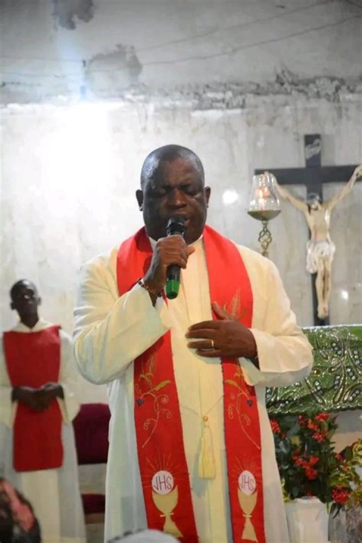 Fr. Mario Offers Prayers and Words of Comfort "Our pews may be empty