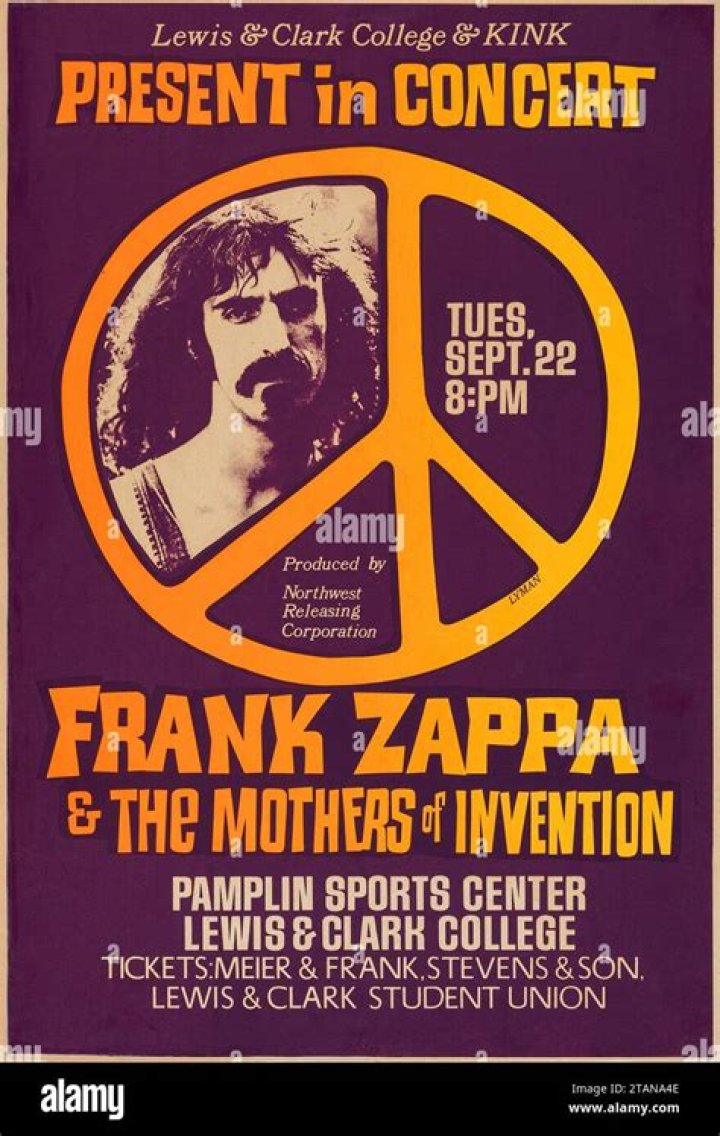Frank Zappa Vintage Concert Fine Art Print from Atlantic City Race