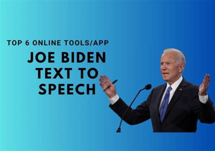 Free Joe Biden Text to Speech AI Voice Generator Online