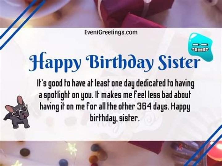 Funny birthday wishes for sister Messages, Quotes, Images, And Status