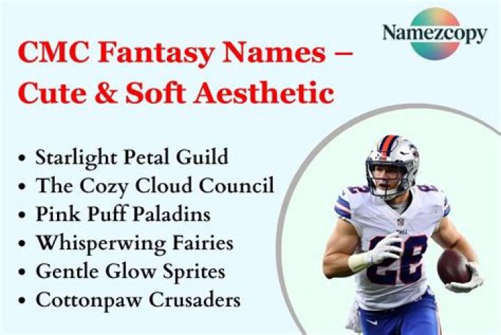 Funny Cmc Fantasy Names List Ideas 2024