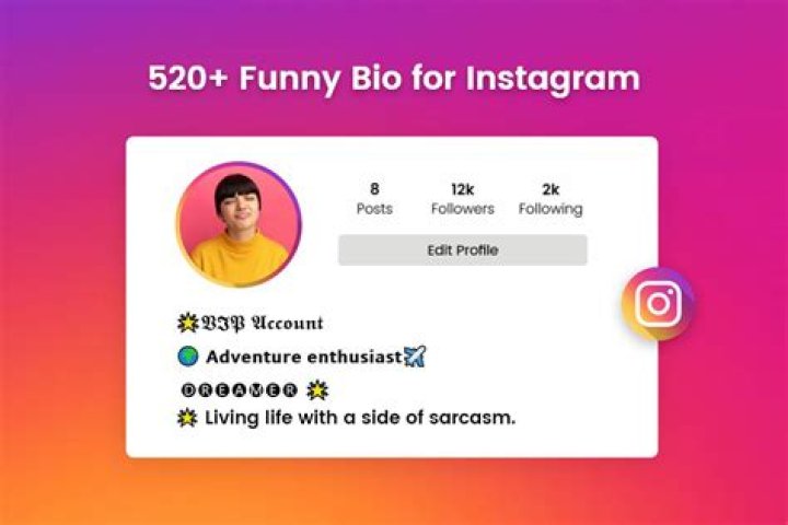 Funny Instagram Bios Ideas Instagram bio quotes, Bio quotes