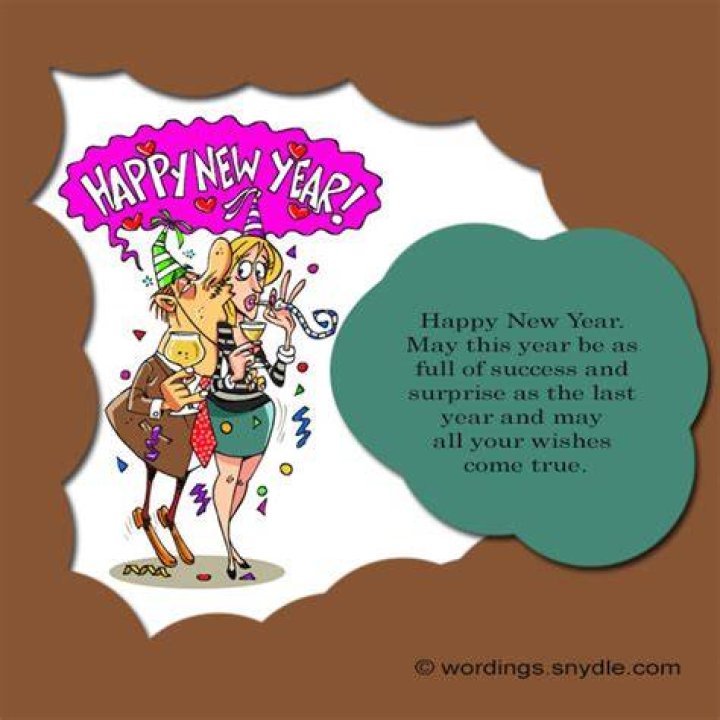 Funny New Year Messages, Greetings and Wishes Wordings and Messages