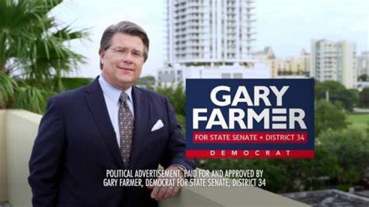 Gary Farmer, member, Florida Senate Sun Sentinel