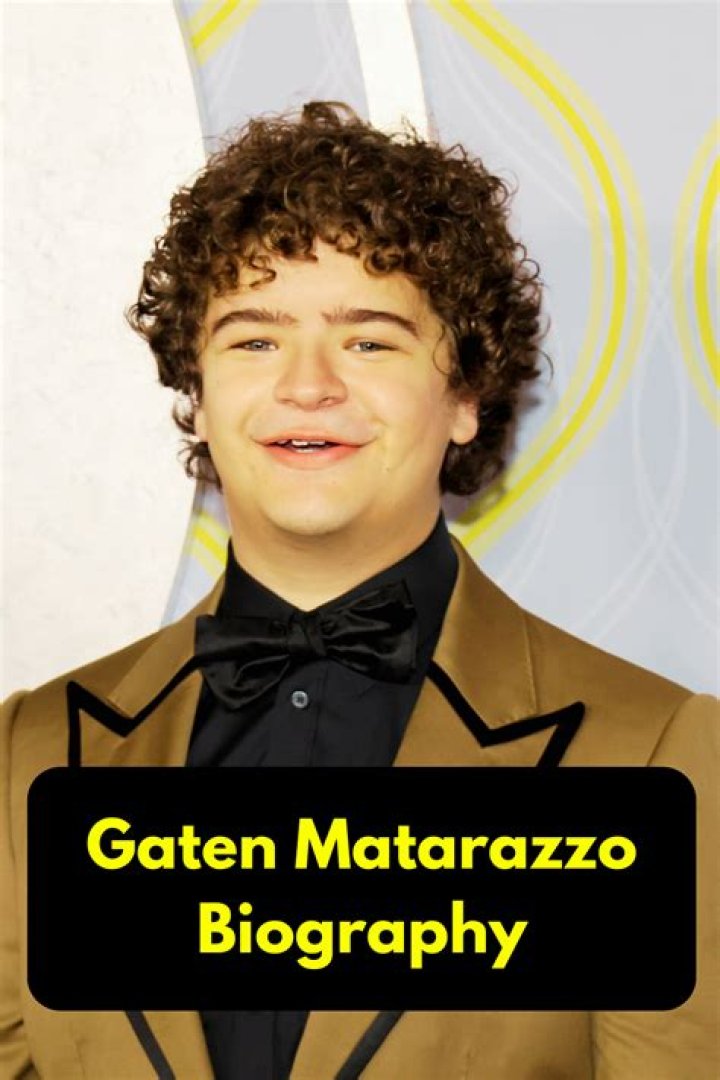 Gaten Matarazzo Bio, Net Worth 2024, Age, Height