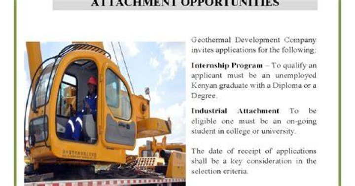Geothermal Development Company Internship