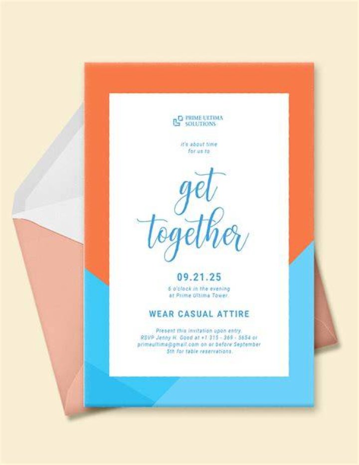 Get Together Invitation 15+ Examples, Format, Pdf Examples