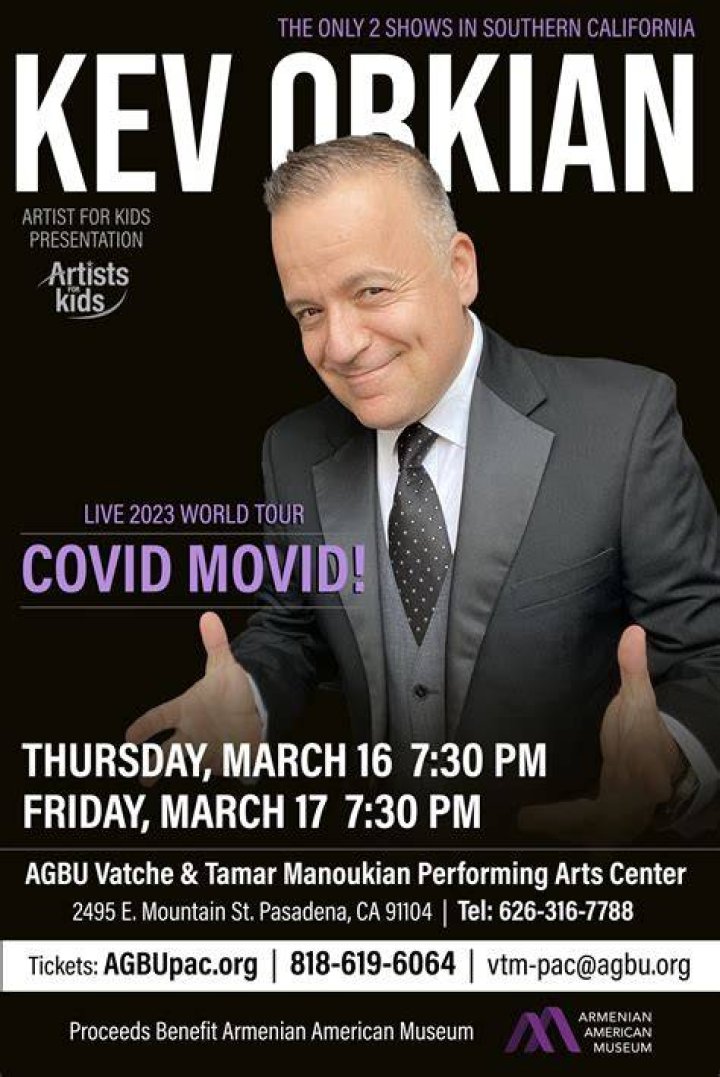 Global Arts Presents Kev Orkian
