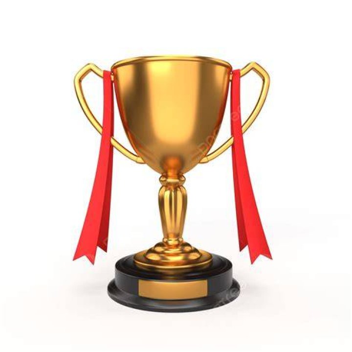 Gold Trophy Cup Clipart PNG Images, Realistic Golden Cup Winners Trophy