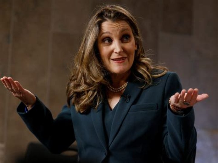 GOLDSTEIN Someone tell Freeland she&rsquo;s not like the average Canadian