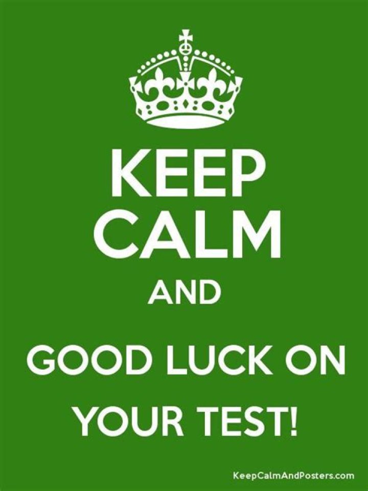 Good Luck On Your Test Quotes. QuotesGram