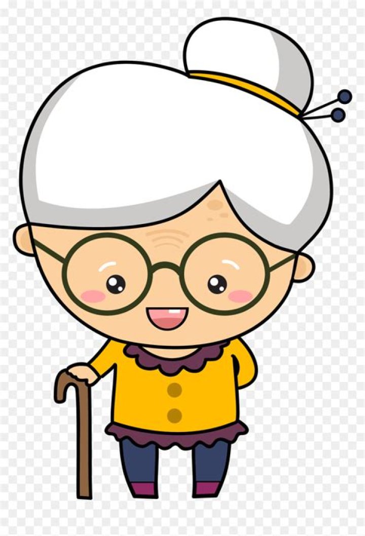 Grandmother clipart animated, Grandmother animated Transparent FREE for