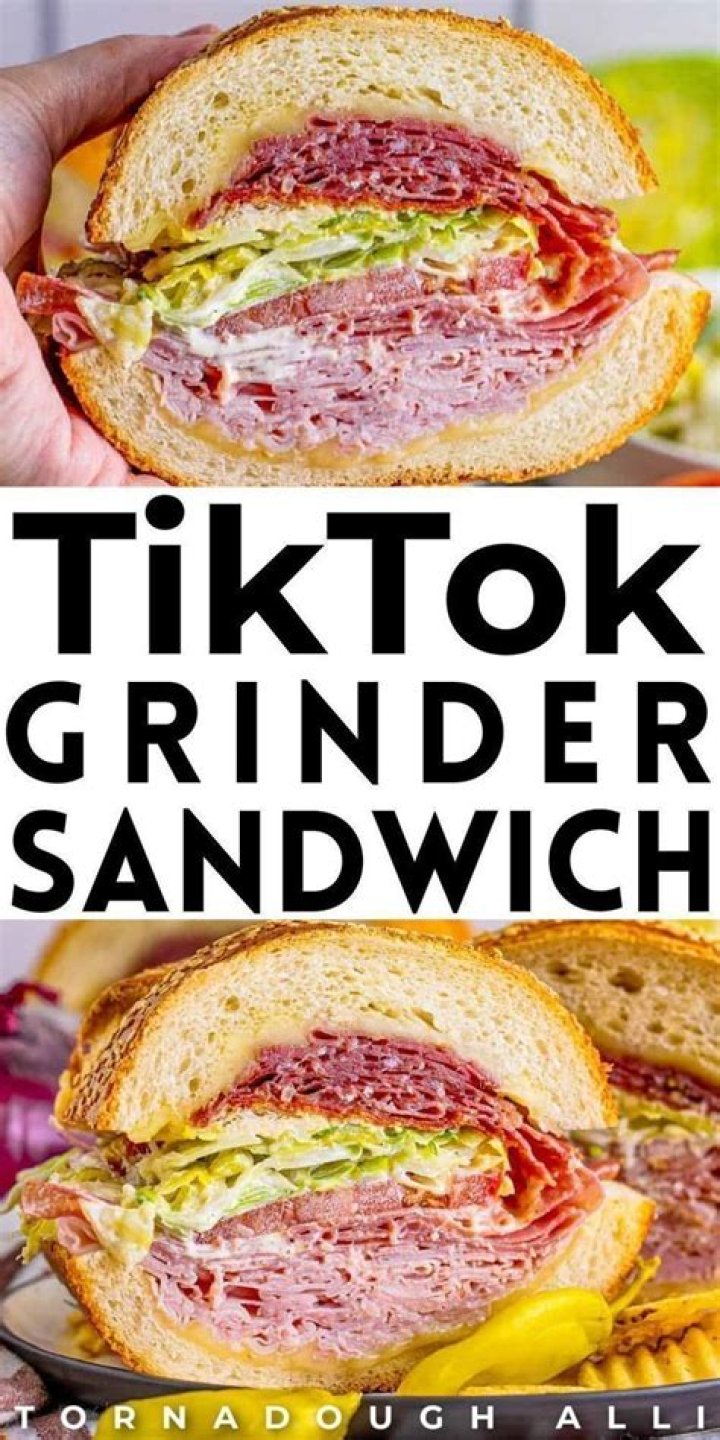 Grinder Salad Sandwich Tiktok Recipe Diaries