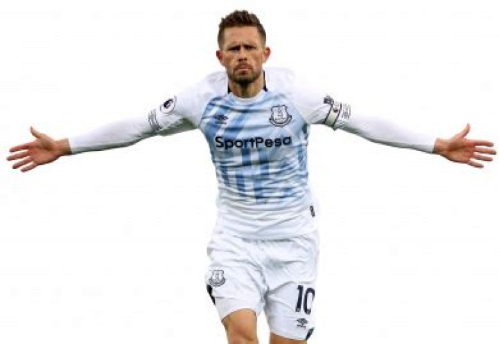 Gylfi Sigurdsson Everton football render FootyRenders