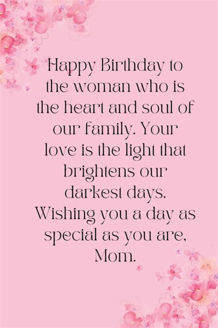 Happy Birthday Mom Birthday Wishes For Mother