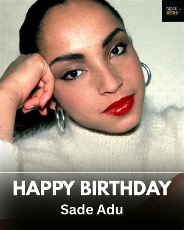 Happy Birthday to Sade Adu, Born January 16, 1959 Sade adu, Ebony