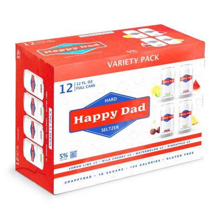 Happy Dad Seltzer 12Pk12oz Cans Sipsy